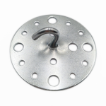 Metal Ceiling Hook with 90 mm Ro Base, for Chandelier, Durable, 2 Pieces